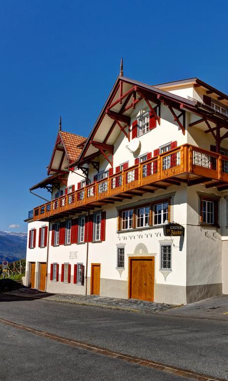 Gasthof Zur Buendte Jenins Exterior photo